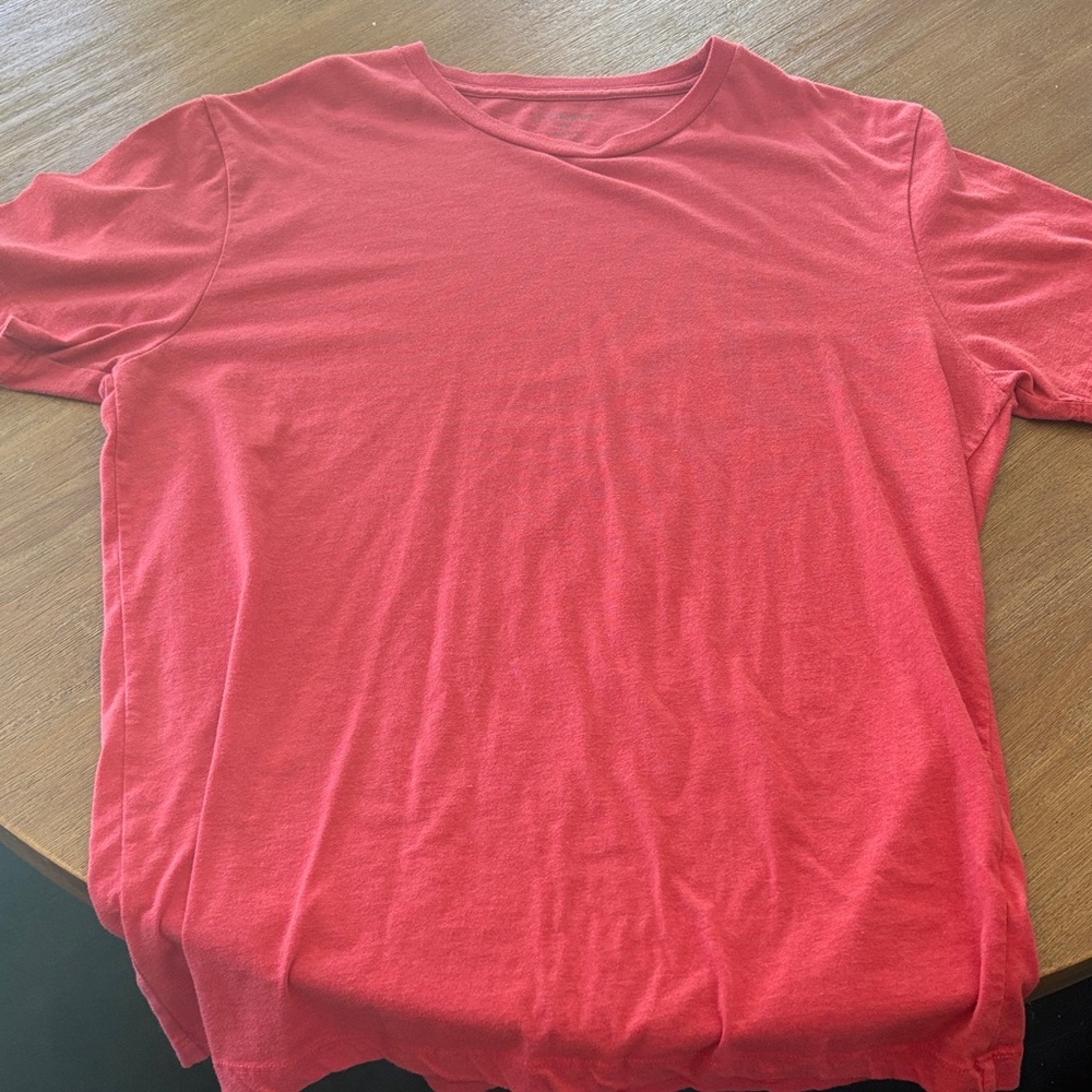 J. Crew Classic Red Short Sleeve Tee